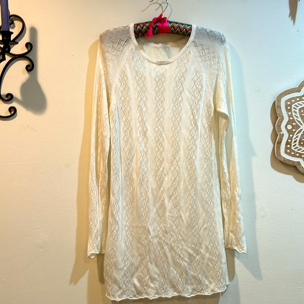 White Knit Dress